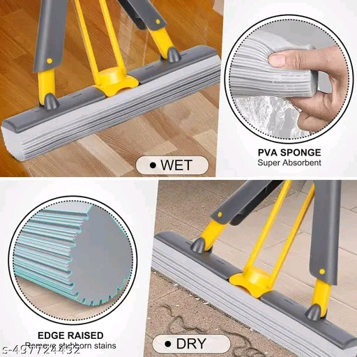 Multi-Purpose Foldable Floor Cleaning Squeeze Mop Wiper